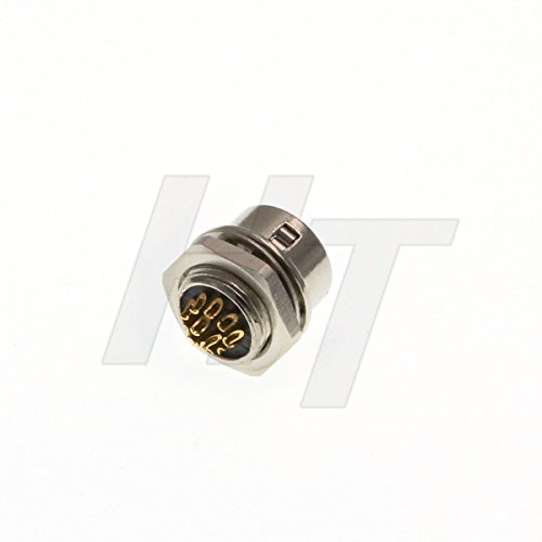 HangTon Industrial Camera Panel Mount Male Socket Electrical Connector (12 Pin, Male) - color: Male, size: 12 Pin