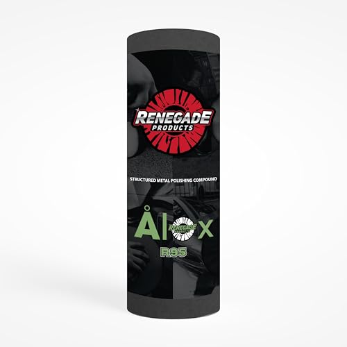 Renegade Products AlOx Aluminum Oxide Polishing Compound Bars for Aluminum, Stainless Steel, Brass & Copper-No Filler (R95: High Cut (Green), Full Tube) - color: R95: High Cut (Green), size: Full Tube