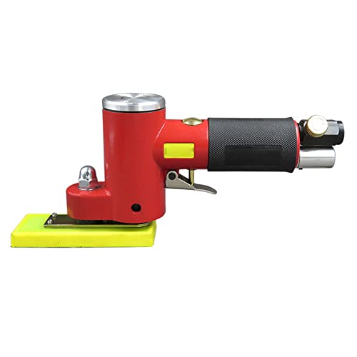 Air Sander, Mini Straight Line Air Sander with 2 Sanding Pads Random Orbital Pneumatic Sander Air-Operated Handheld Polisher Waxer for Auto Body Work Furniture Wood Metal Surface - size: KP-6902