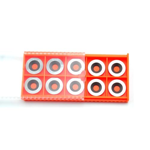Ci0 16mm Round Replacement Carbide Inserts for Woodturning, 10 pcs - size: RΦ16x3-30°