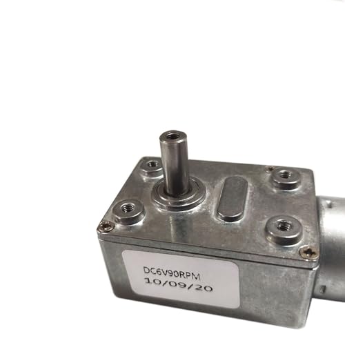 BRINGSMART JGY-370B DC 12V 150rpm Electric Worm Gear Motor Encoder Disk - size: 12V 150rpm
