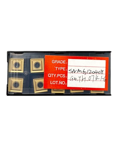 10Pcs SNMG432 SNMG120408 Carbide Turning Inserts - size: SNMG432 SNMG120408 10pcs
