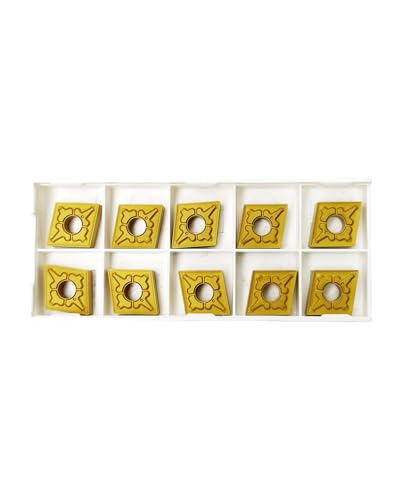 10Pcs Carbide Turning Inserts CNMG432 CNMG120408-TM - size: CNMG432 CNMG120408-TM 10pcs
