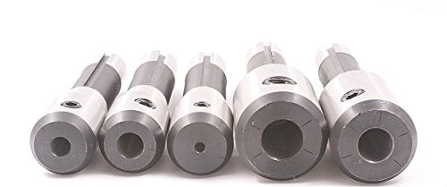 HHIP 3900-1005 5-piece R8 End Mill Holder Set, 3/16-3/4" - size: 3/16" - 3/4", style: 5 Piece Set