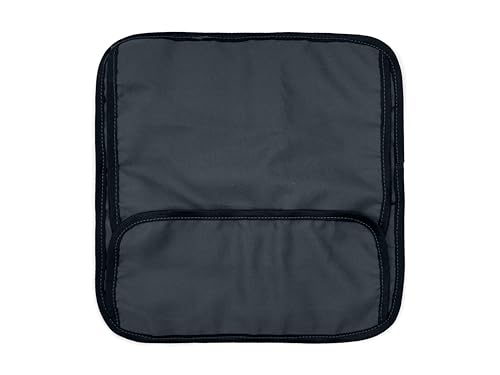 Under NY Sky Tool Roll, 14 Pocket Portable Oxford Canvas Wrench Bag, Gray - size: 14 Slots Gray