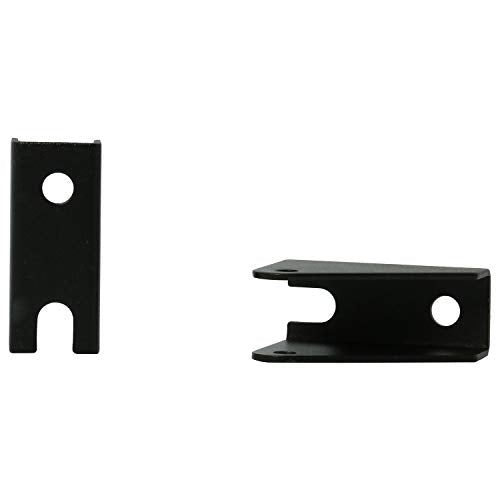 Homend 2Pcs Black Heavy Duty Steel Mounting Brackets for Linear Actuator 1Pair