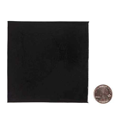 Sorbothane Vibration Isolation Square Pad, 4"x4", 2 Pack (30 Duro, 0.25" Thick) - size: 0.25" Thick