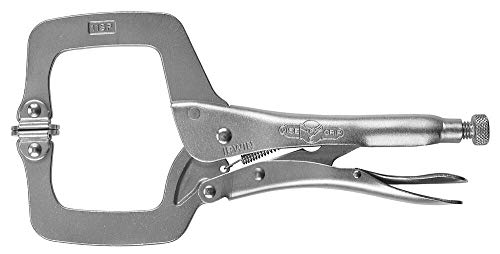 IRWIN VISE-GRIP Original Locking C-Clamp with Swivel Pads, 11", 20 (Pack of 5) - size: 11" (Pack of 5), style: Regular C-Clamp