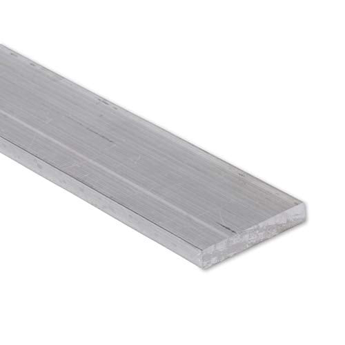 Remington Industries 0.375X2.0FLT6061T6511-8 3/8" x 2" Aluminum Flat Bar, 6061 General Purpose Plate, 8 Inch Length, T6511 Mill Stock, Extruded, 0.375" Diameter