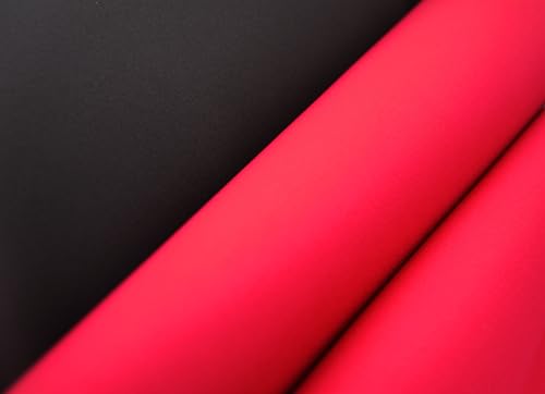 2mm Crimson Neoprene Fabric, Scuba Wetsuit Material, Fabric for Sewing, Thin Foam Rubber Sheet (Crimson, 2' x 4') - color: Crimson Red, size: 2 feet x 4 feet