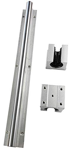 TEN-HIGH SBR50 250mm Linear Guide Rail Linear Motion Slide Rails, for CNC Machine and 3D Printer, 1pcs Rail + 2pcs SBR50UU Blocks Bearing - size: 250, style: SBR50