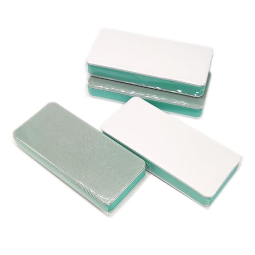 10 Pack Jewelry Buffer Blocks Silver Buffing Polishing Blocks Silver Ring Shiny Block Double-Sided Sanding Sticks for Boho Wooden Bead Bracelets Natural Stone Necklace Healing Crystal Bracelets