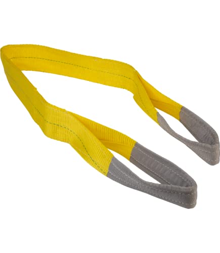 JET Eye & Eye 2-Ply Polyester 4" x 6' Web Sling (262406) - size: Eye & Eye 4" x 6' Web Sling