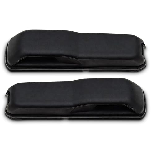 Riloer 68307300AC Hood Stop Bumper & Windshield Rest, 2pcs