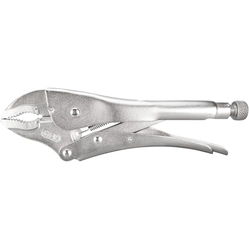 Performance Tool W30756 10 in. Curved Jaw Locking Pliers - size: 10" Curved Jaw Locking Pliers