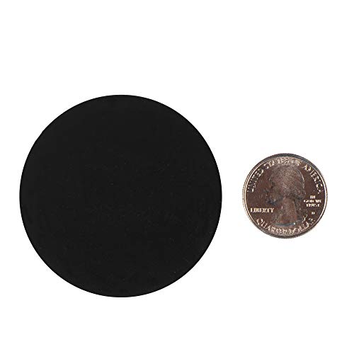 Isolate It: Sorbothane Vibration Isolation Circular Pad .25" Thick 2.25" Dia. 30 Duro with Adhesive Backing - 4 Pack