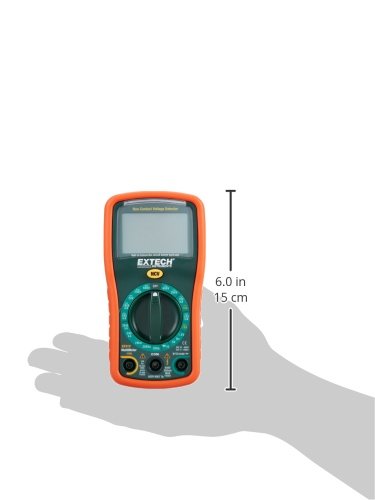 Extech EX310 Mini Digital Multimeter with NCV, 2000 Count, 9-Function - size: Manual Range Multimeter