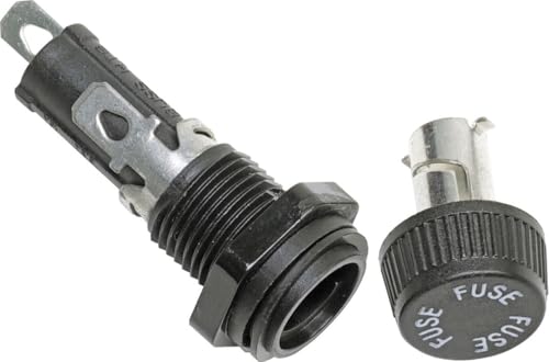 Blue Sea Systems Panel-Mount AGC/MDL Fuse Holder, 20A