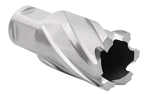 Accusize HSS Annular Cutter 1 x 1 in Cutting Depth, 3/4" Weldon Shank - size: Dia of Cut: 1 in., 3/4 in. Weldon Shank