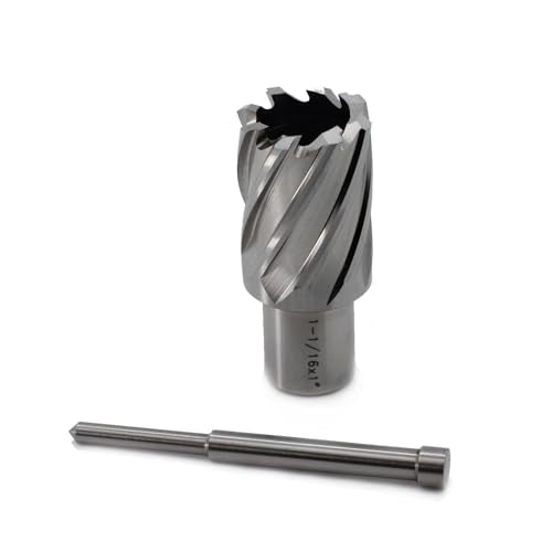 OSCARBIDE 1-1/16" x 1" HSS Annular Cutter 3/4" Weldon Shank Mag Drill Bit