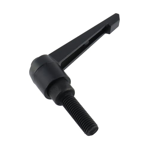 Clamping Lever Handles M10 x 32mm Push Button Ratchet Lever Male Threaded Stud Adjustable Handles Hand Knobs Rotating Screw Handles Bolts with Locking Lever -2pcs - size: M10 x 32mm