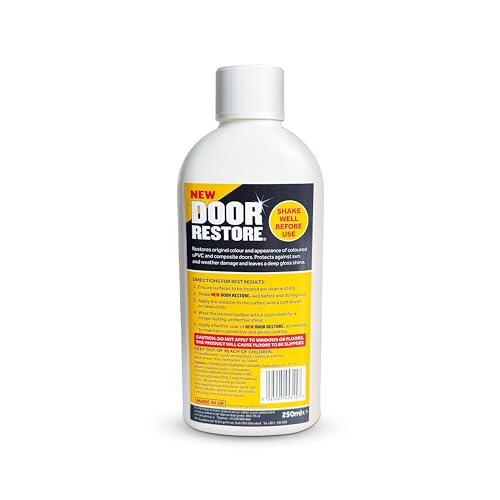 NEW DOOR RESTORE | Restore Color and Appearance of Faded Doors, Shutters & Outdoor Furniture | 8.5 FL OZ