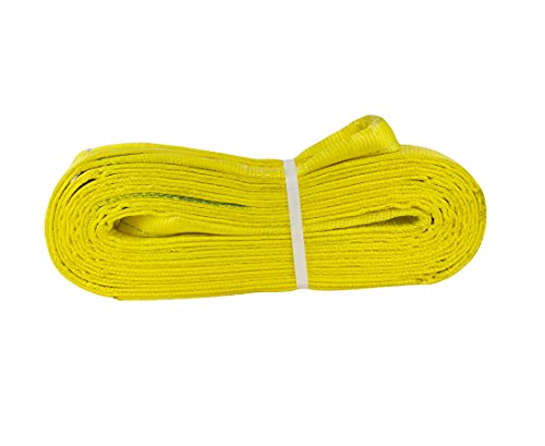 Kennedy Wire Rope & Sling Co. 3" x 20' 2-Ply Twist Eye Polyester Lifting Sling (Various Sizes in Listing) Made in The USA - color: 3" 2-Ply Twist Eye (Type 4), size: 3" x 20'