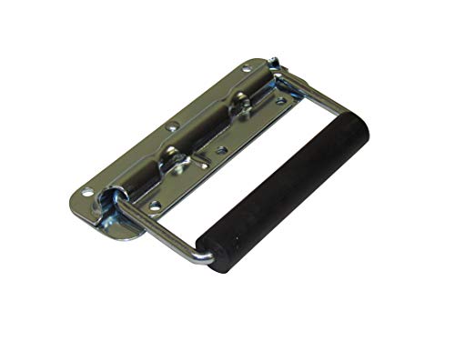 Reliable Hardware Company RH-0532F-A Spring Loaded Surface Mount Handle with Rubber Grip, Zinc