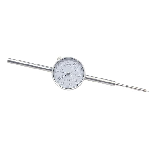 HFS Dial Indicator, 0-2" Range, 0.0005" Graduation, 1/4" Lug Back - size: 0-2" x 0.0005"
