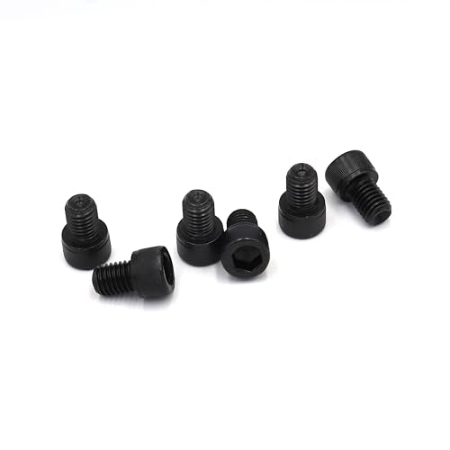 6pcs M12 x 16mm Black Socket Cap Bolts Screws 12.9 Grade Alloy Steel,M12 Allen Head Screws 35mm Long - size: 6pcs M12 x 16mm