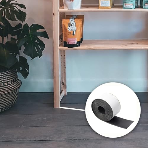 DOBTIM Neoprene Rubber Strips Self Adhesive 1/16" X 3" X 25' - size: 3" X 25', style: .062" thick(Adhesive)