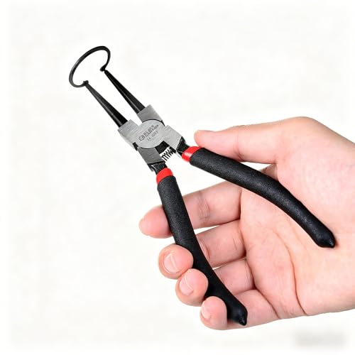BLACK CANYON 90-Degree External Snap Ring Pliers, Fixed Tip Circlip Tool - size: 0-Degree