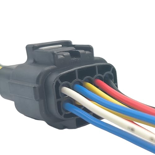 1 Set Car Waterproof 10 Pin Electrical Wire Connector Plug AWG Car Motorcycle with Cable (Pack of 2) - size: with cable (Pack of 2)