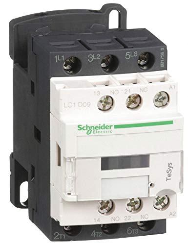 SCHNEIDER ELECTRIC LC1D09G7 -Square D 120V 9A 3P IEC Contactor