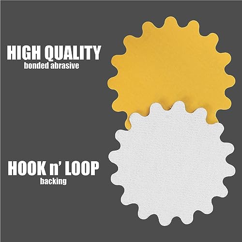 Flex Edge Gold 3 Inch Hook and Loop Sanding Discs 3 Inch 60 Grit 25 Pack - size: 3", style: 60 Grit