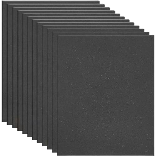 12 Pcs 0.8MM 1MM 1.2MM Non-Asbestos Gasket Material Paper Sheet, 15"x11.8"