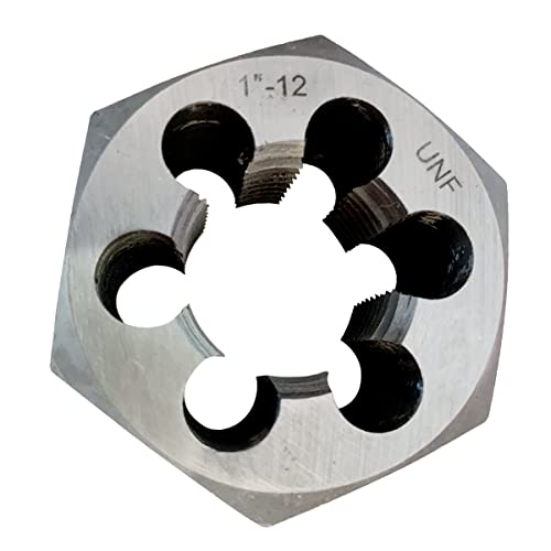 1"-12 UNF Hex Right Hand Rethreading Die - size: 1"-12