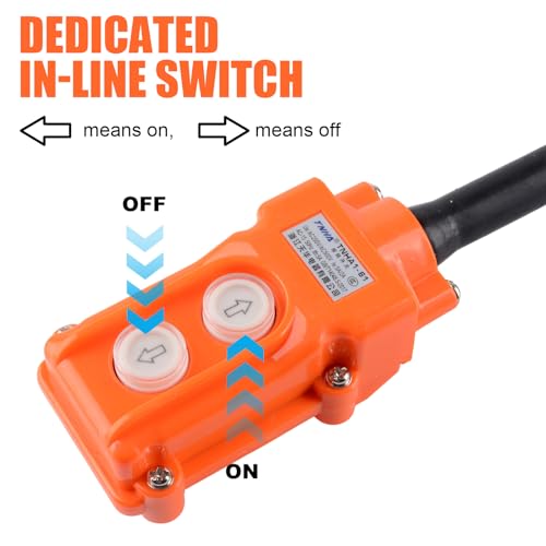 HZLZRZ Electric Hydraulic Pump Power Pack, Single Acting 110v/120v 10000 psi,Unit 2 Stage(1st Stage/290 Psi, 2nd Stage/10,000 Psi), One Way Mini in Battery Version, no Need to Plug in - style: HZLE-700