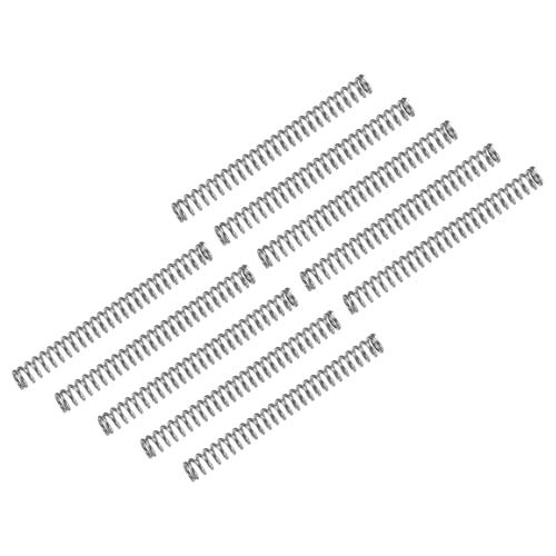 uxcell 10Pcs Compression Spring,304 Stainless Steel 3mmOD,0.5mmWD,30mmFL - size: 3mm OD 0.5mm Wire 30mm Length
