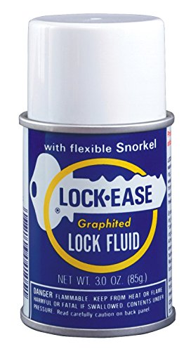 12 Pack American Grease Stick LE-5 Lock-Ease Graphited Lock Fluid 3 oz Aerosol