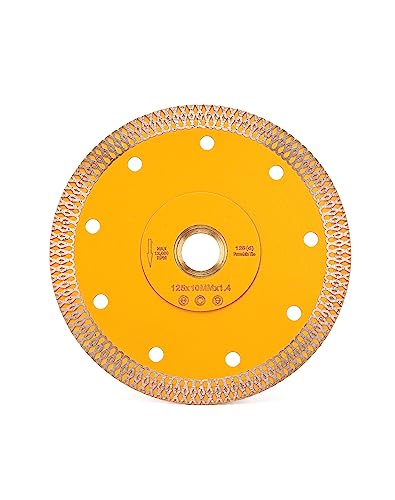 Diamond Saw Blade Porcelain Cutting Blade for Cutting Granite Marbles Tiles (5) - size: 5 inch