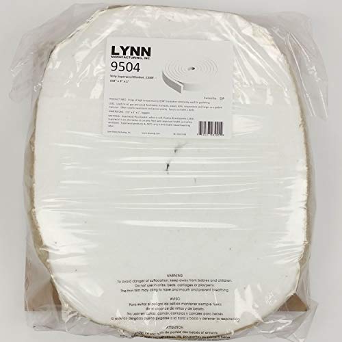 Strip Ceramic Fiber Alternative Blanket, 2200F Rated, 3" x 1" x 150", High Temperature Gasketing for Boiler, Wood Stove, Pellet Stove, Furnace, Kiln, Forge, 9504 - size: 3" x 1" Strip