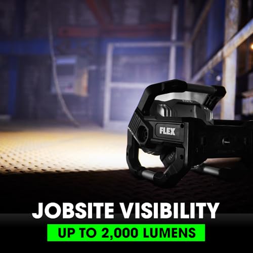 FLEX 24V Cordless 2,000 Lumen Flood Light Tool Only, Battery and Charger Not Included - FX5131-Z - style: Flood Light