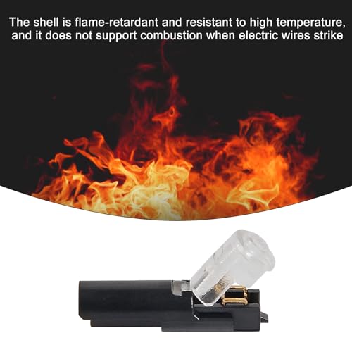 AITRIP 30PCS Single Wire Plug in Connector with Locking Buckle, Flame Retardant Locking Wire Quick Connectors, Suitable for LED Lights, DIY Projects, Home and Automotive Wiring - color: 30PCS