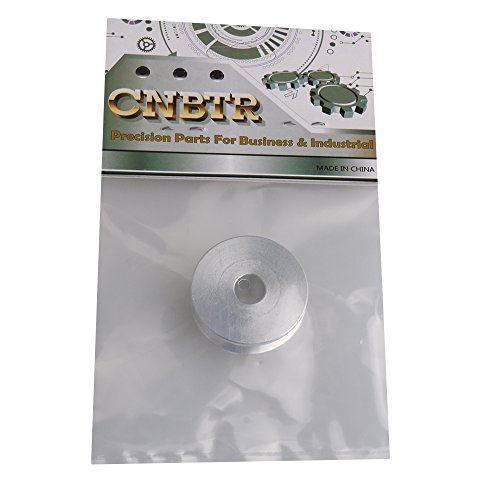 3.1x1.5x0.8cm Silver Aluminum Alloy 0.8cm Fixed Single Bore V-Shape Pulley Wheel for Motor Shaft 0.3-0.5cm PU Round Belt - size: 31*8mm
