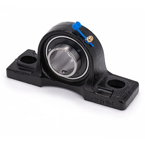 XIKE UCP206-20 Pillow Block Bearing, 1-1/4 in Bore, Self-Aligning, 4 Pack - size: UCP206-20x4-US