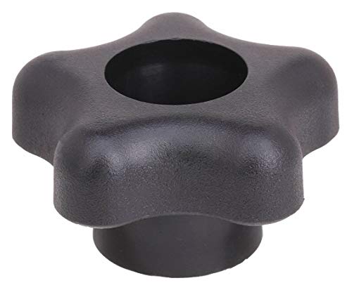 Star Knob, 2 1/4 in, Thru, 1/4-20