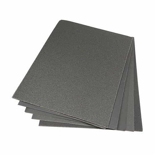 Huron Premium Precision Professional Sandpaper 11x9 Wet/Dry Ultra Fine 1200 Grit (20 pc) - style: 1200 Grit