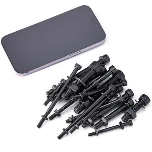 434PCS M5 M6 M8 M10 M12 Metric Bolt Assortment for Precision Machinery - color: X14-large-434 M5 M6 M8 M10 M12 Socket Cap(Black)
