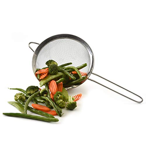 Norpro 2126 Stainless Steel Strainer, 6-Inch - size: 6-Inch